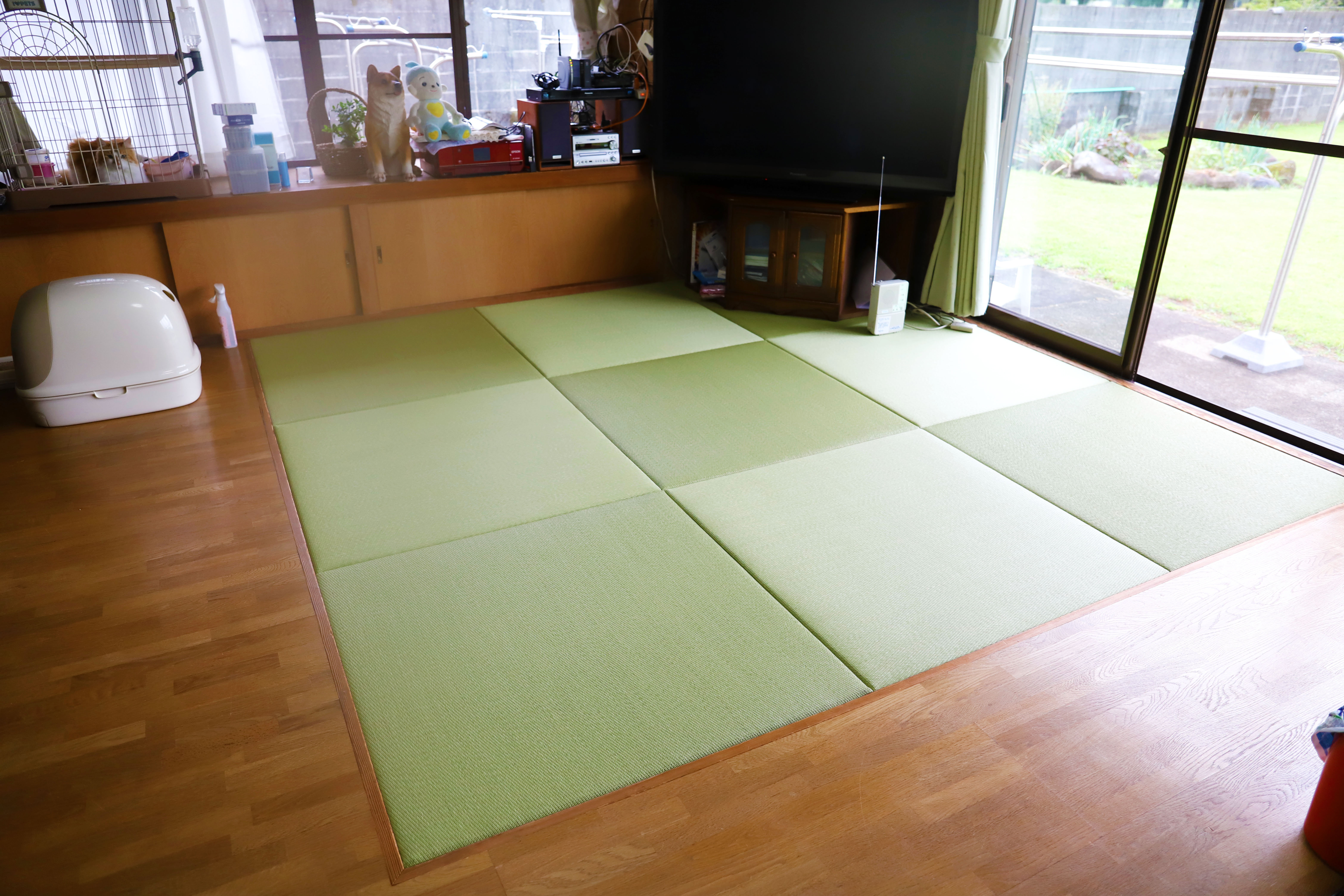 オシャレな琉球畳をお届けしました。 | 熊本で生まれた 畳とフスマの